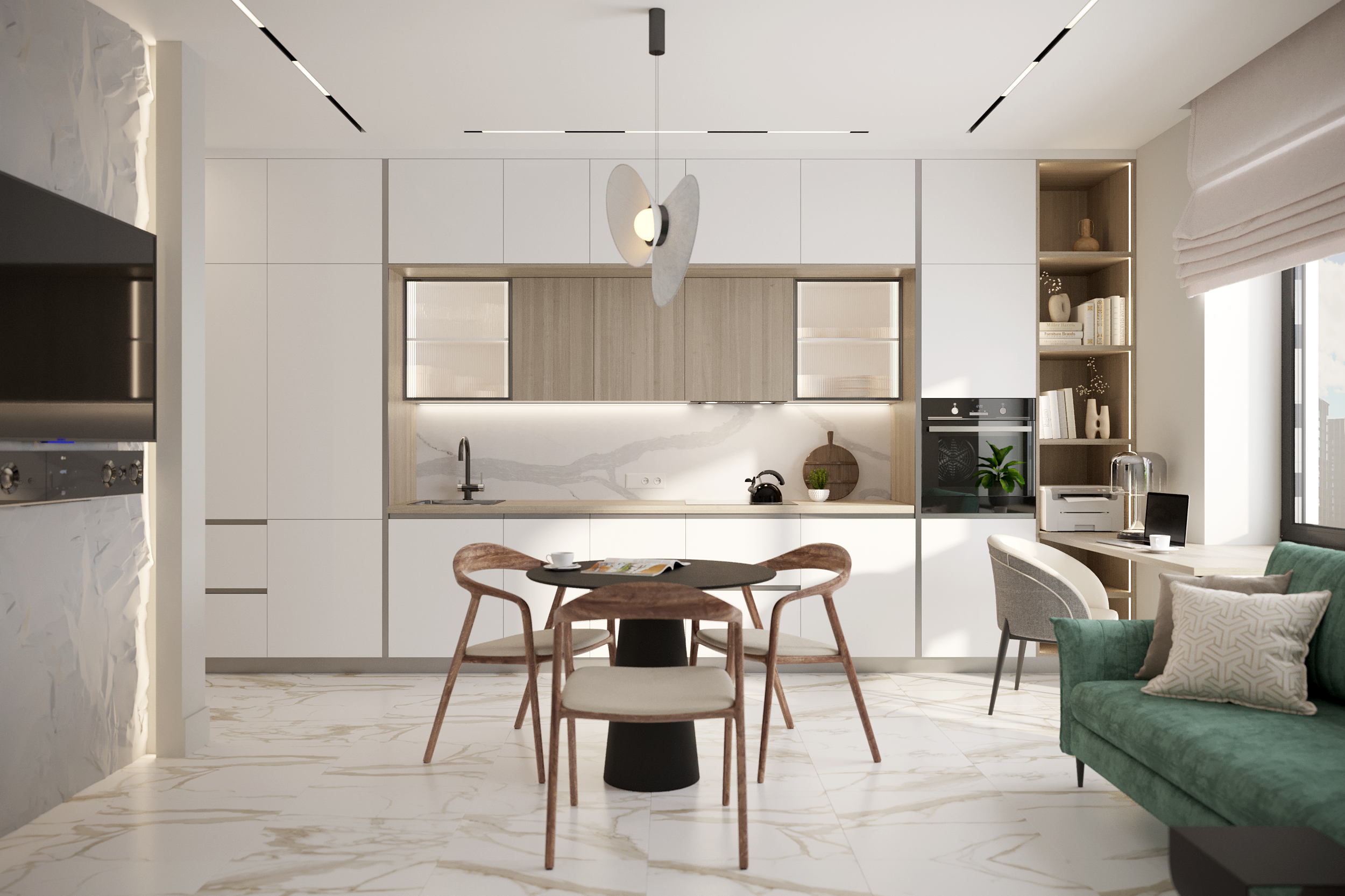 Кухня-гостиная