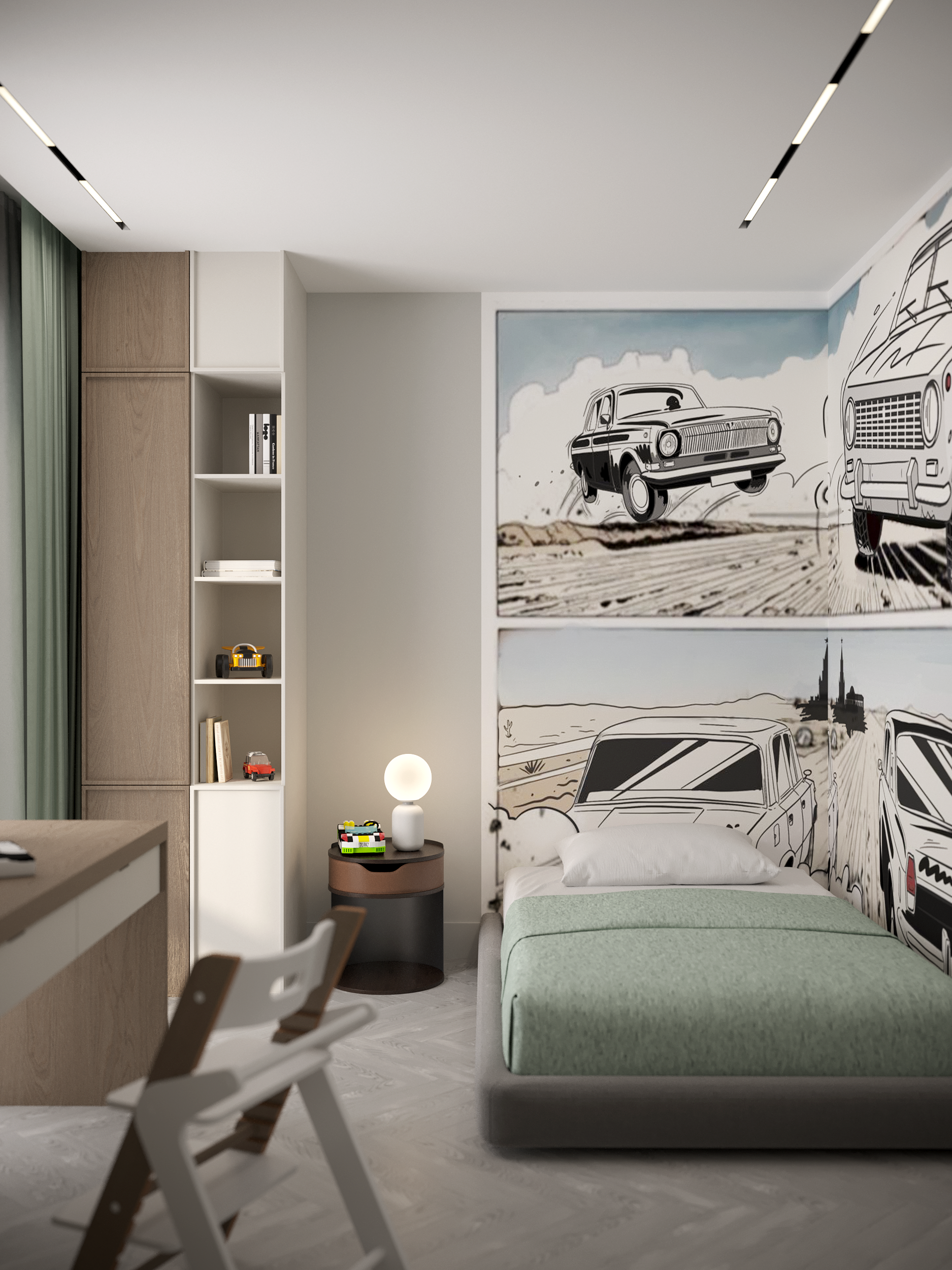 Детская комната для мальчика